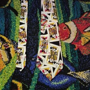 Playing Card Pattern Tie